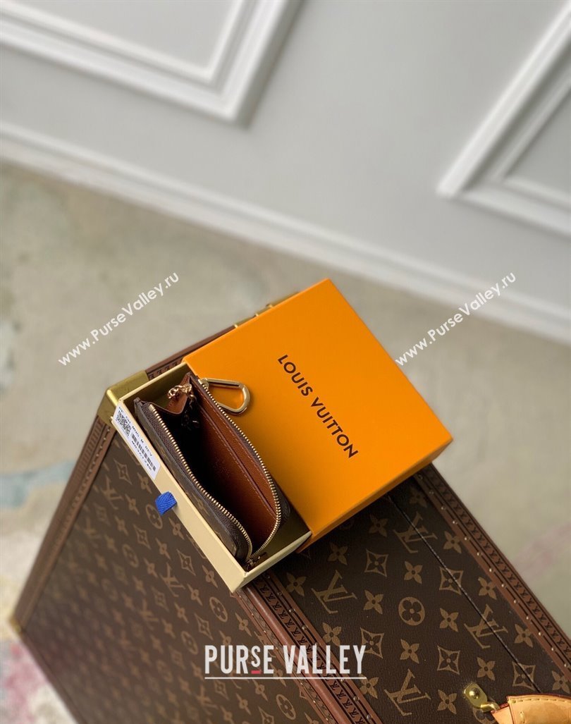 Louis Vuitton Noa Key Holder Pouch in Monogram Canvas M83612 Brown 2024 (KI-240412037)