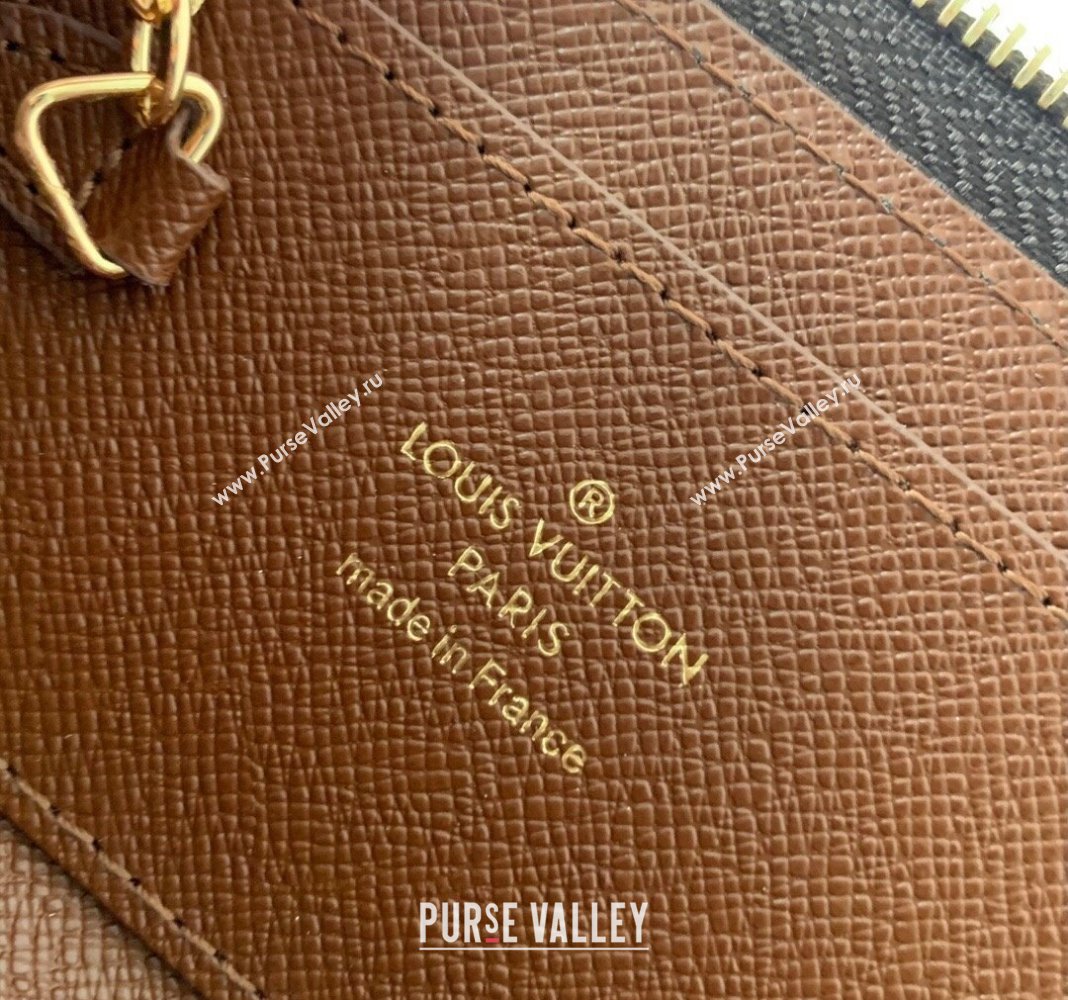 Louis Vuitton Noa Key Holder Pouch in Monogram Canvas M83612 Brown 2024 (KI-240412037)