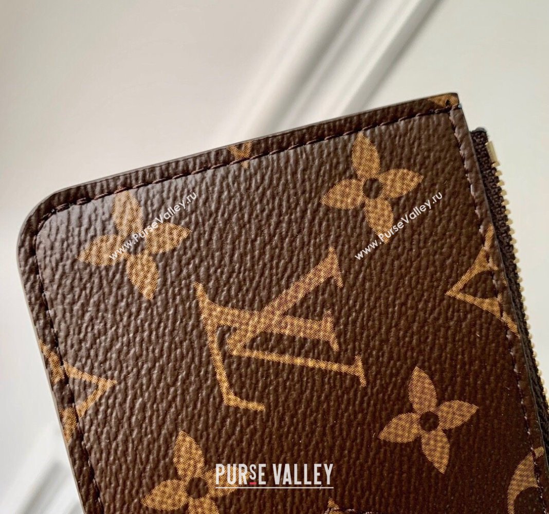 Louis Vuitton Romy Card Holder in Monogram Canvas and Leather M83602 Blue 2024 (KI-240412038)