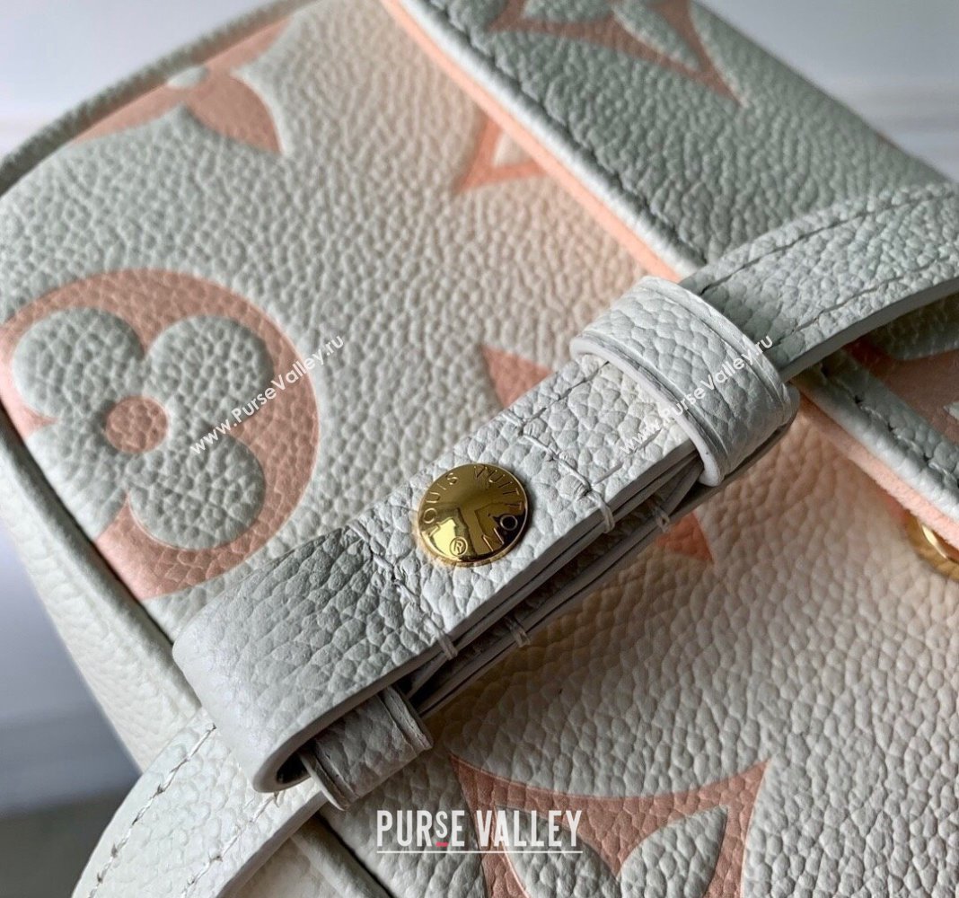 Louis Vuitton Wallet on Chain Ivy in Monogram Leather M83026 White/Peachy Pink 2024 (KI-240412041)