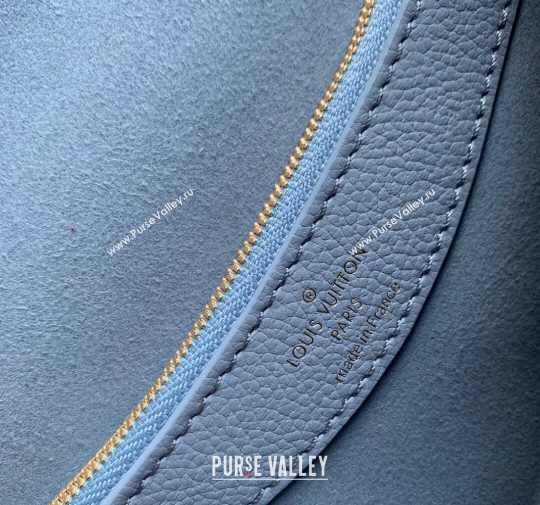 Louis Vuitton Diane Shoulder Bag in Monogram Leather M46846 Light Blue 2024 (KI-240412042)