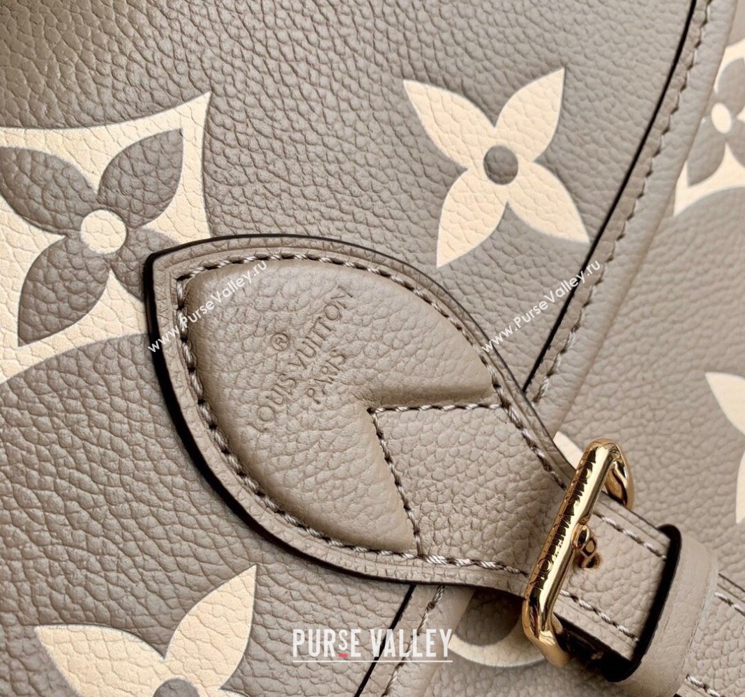 Louis Vuitton Diane Shoulder Bag in Monogram Leather M46583 Grey 2024 (KI-240412043)