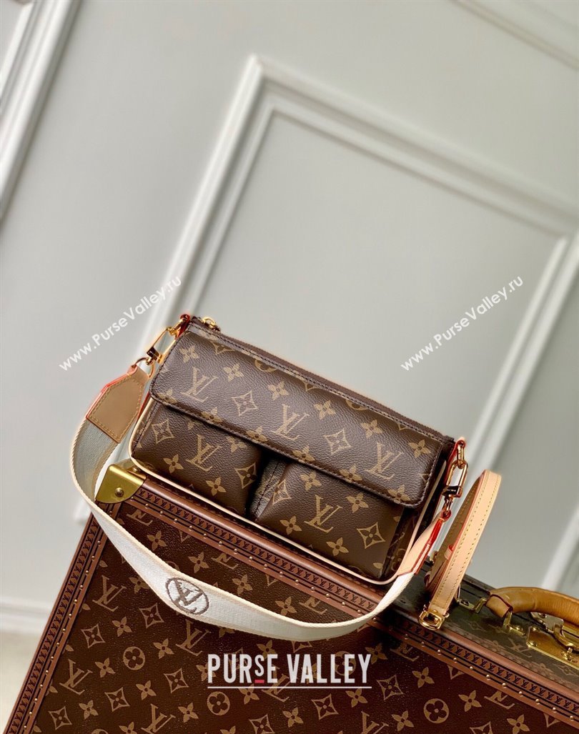 Louis Vuitton Vibe Monogram Canvas Shoulder bag M46999 2024 (KI-240412044)