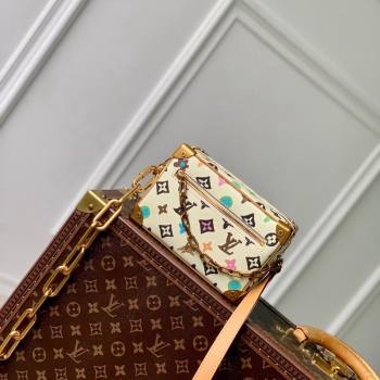 Louis Vuitton Mini Soft Trunk Bag in Monogram Craggy Canvas M25132 Vanilla White 2024 (KI-240412047)