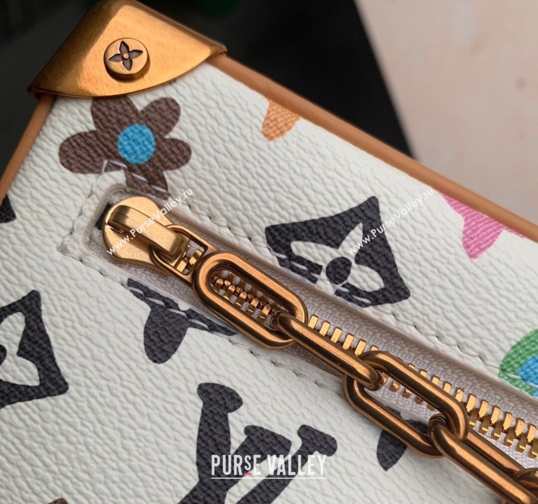 Louis Vuitton Mini Soft Trunk Bag in Monogram Craggy Canvas M25132 Vanilla White 2024 (KI-240412047)