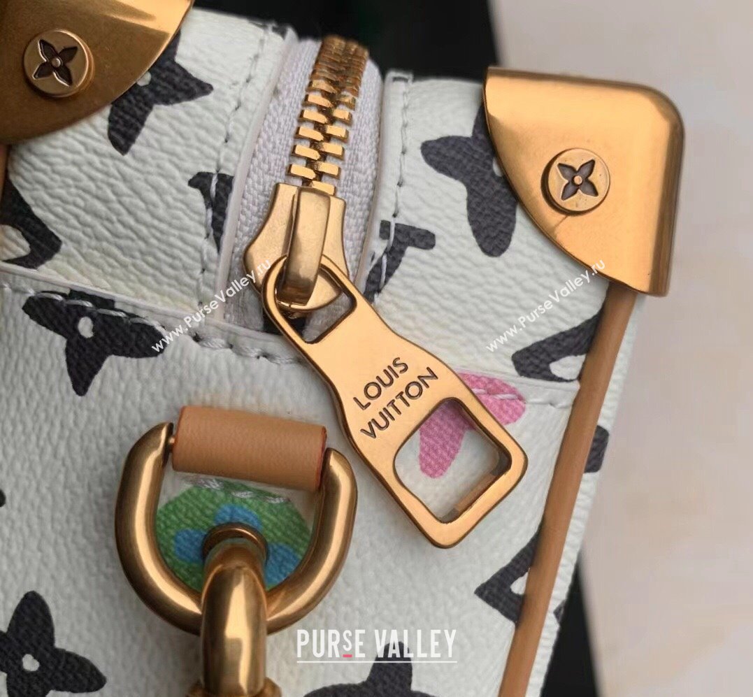 Louis Vuitton Mini Soft Trunk Bag in Monogram Craggy Canvas M25132 Vanilla White 2024 (KI-240412047)