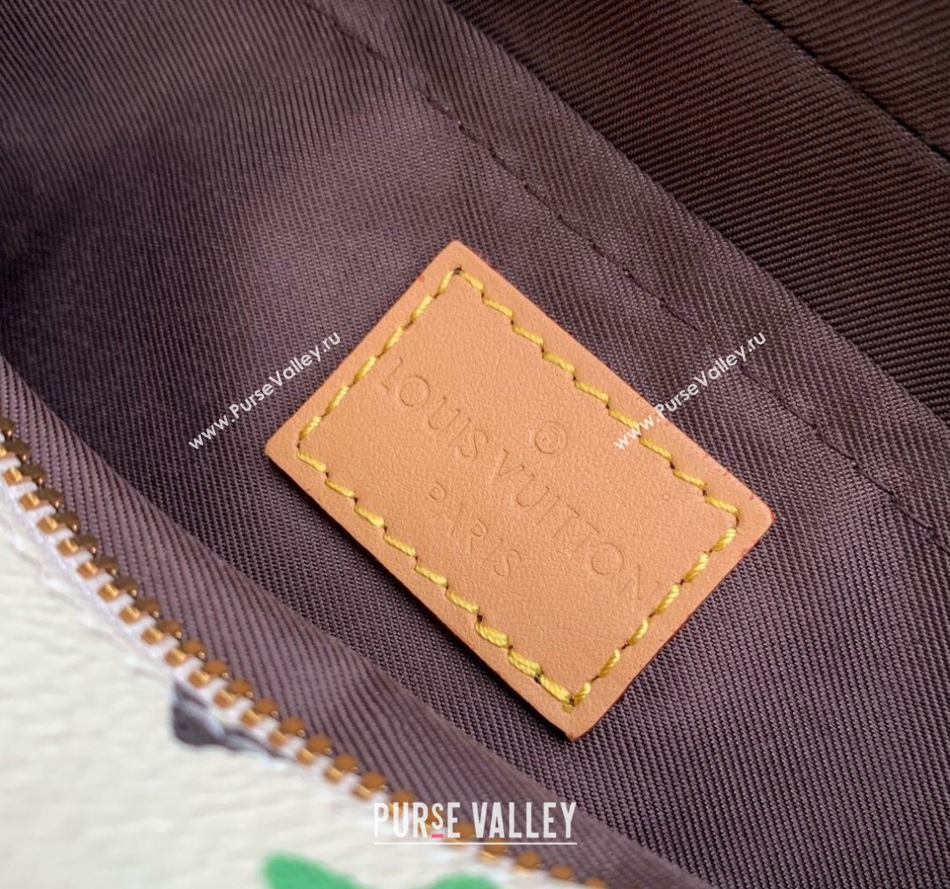 Louis Vuitton Mini Soft Trunk Bag in Monogram Craggy Canvas M25132 Vanilla White 2024 (KI-240412047)