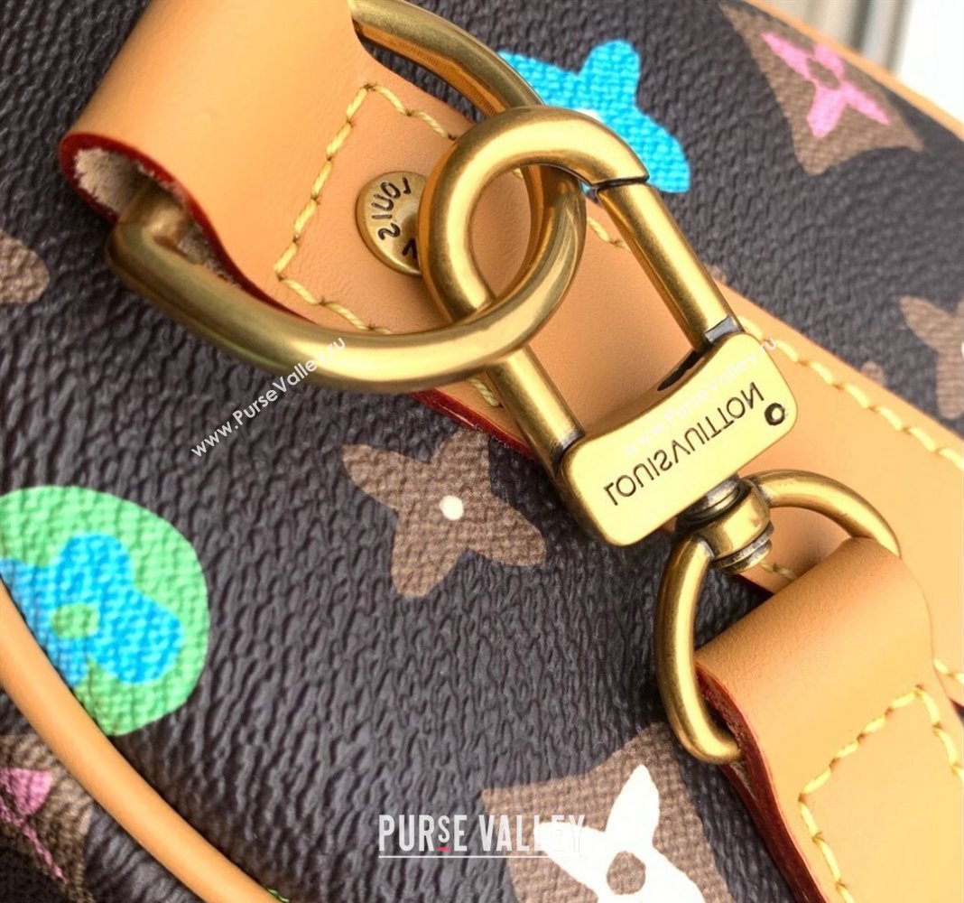 Louis Vuitton Keepall Bandouliere 25 Bag in Monogram Craggy Canvas M24849 Chocolate Brown 2024 (KI-240412051)