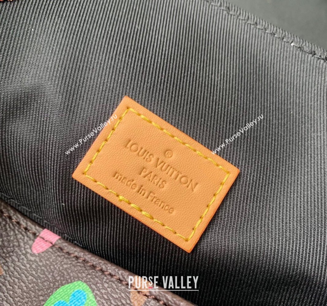 Louis Vuitton Mens Christopher MM Backpack bag in Monogram Craggy Canvas M25240 Chocolate Brown 2024 (KI-240412054)