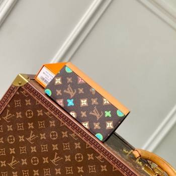 Louis Vuitton Brazza Wallet in Monogram Craggy Canvas M83335 Chocolate Brown 2024 (KI-240412056)