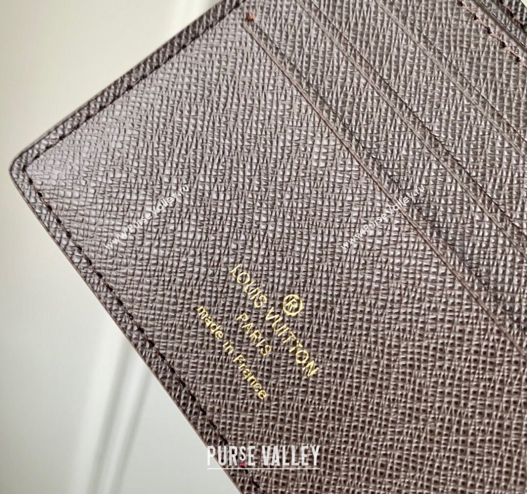 Louis Vuitton Multiple Wallet in Monogram Craggy Canvas M83334 Chocolate Brown 2024 (KI-240412058)