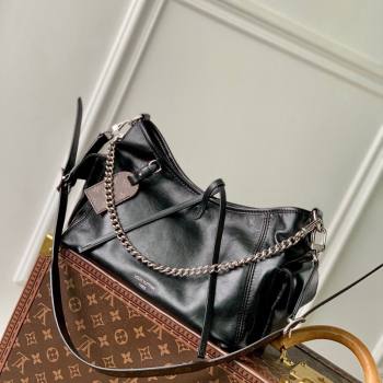 Louis Vuitton CarryAll Cargo PM Hobo Bag in Lambskin M24861 Black 2024 (KI-240412069)