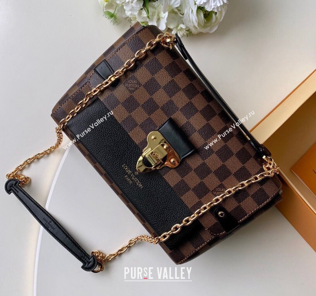 Louis Vuitton Vavin PM Bag in Damier Ebene Canvas N40113 Black 2024 (KI-240412067)