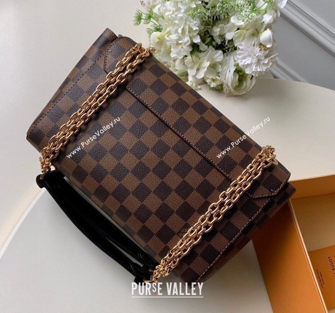 Louis Vuitton Vavin PM Bag in Damier Ebene Canvas N40113 Black 2024 (KI-240412067)