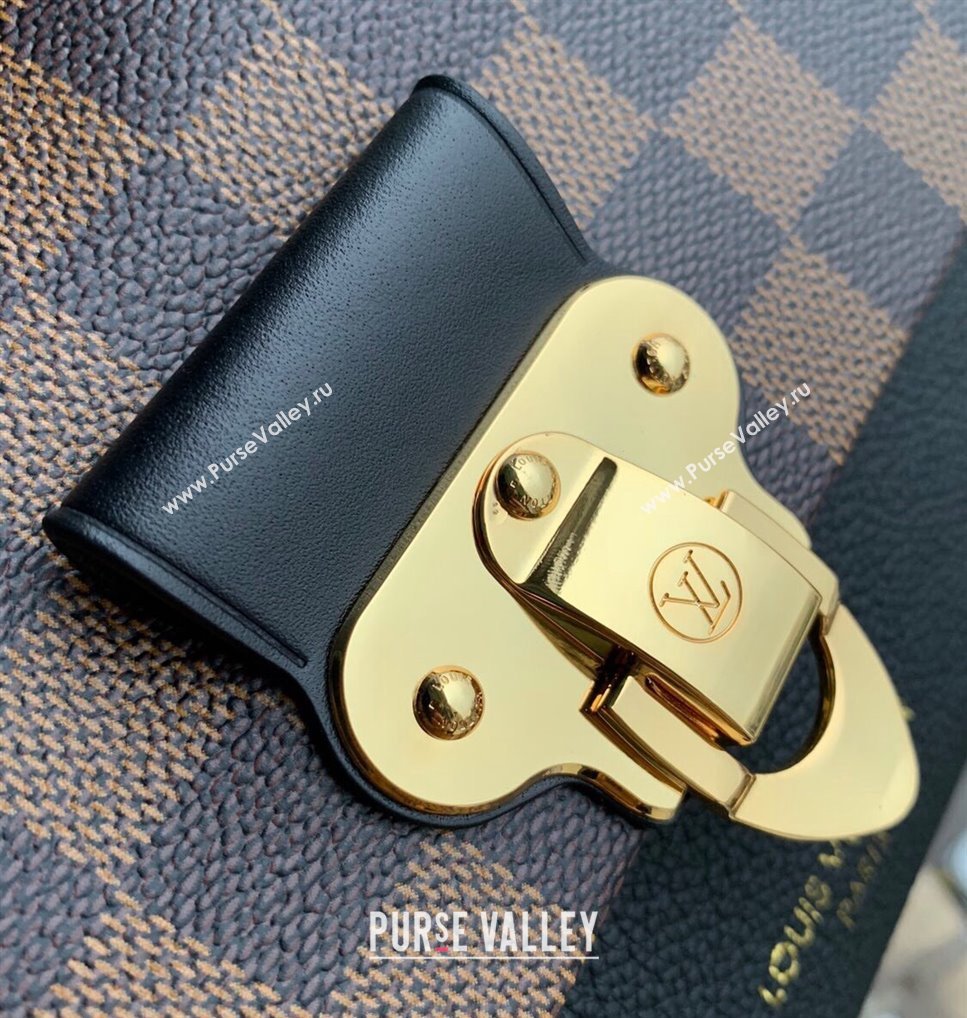 Louis Vuitton Vavin PM Bag in Damier Ebene Canvas N40113 Black 2024 (KI-240412067)
