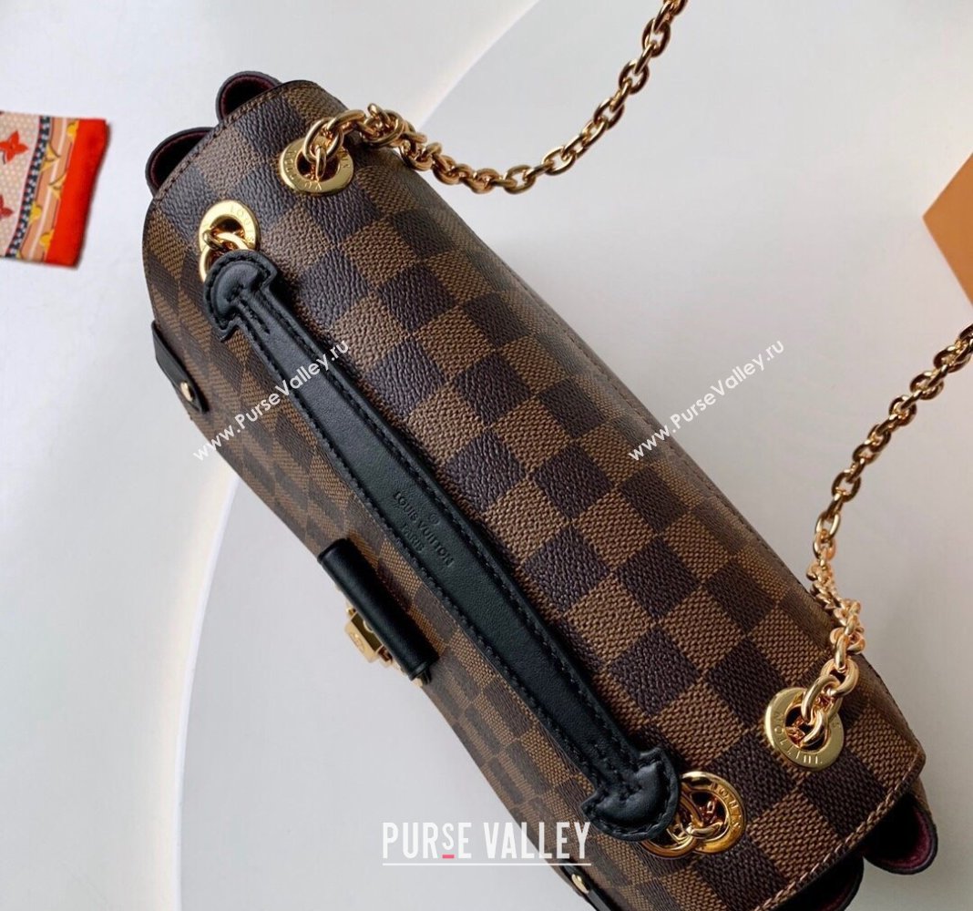 Louis Vuitton Vavin PM Bag in Damier Ebene Canvas N40113 Black 2024 (KI-240412067)