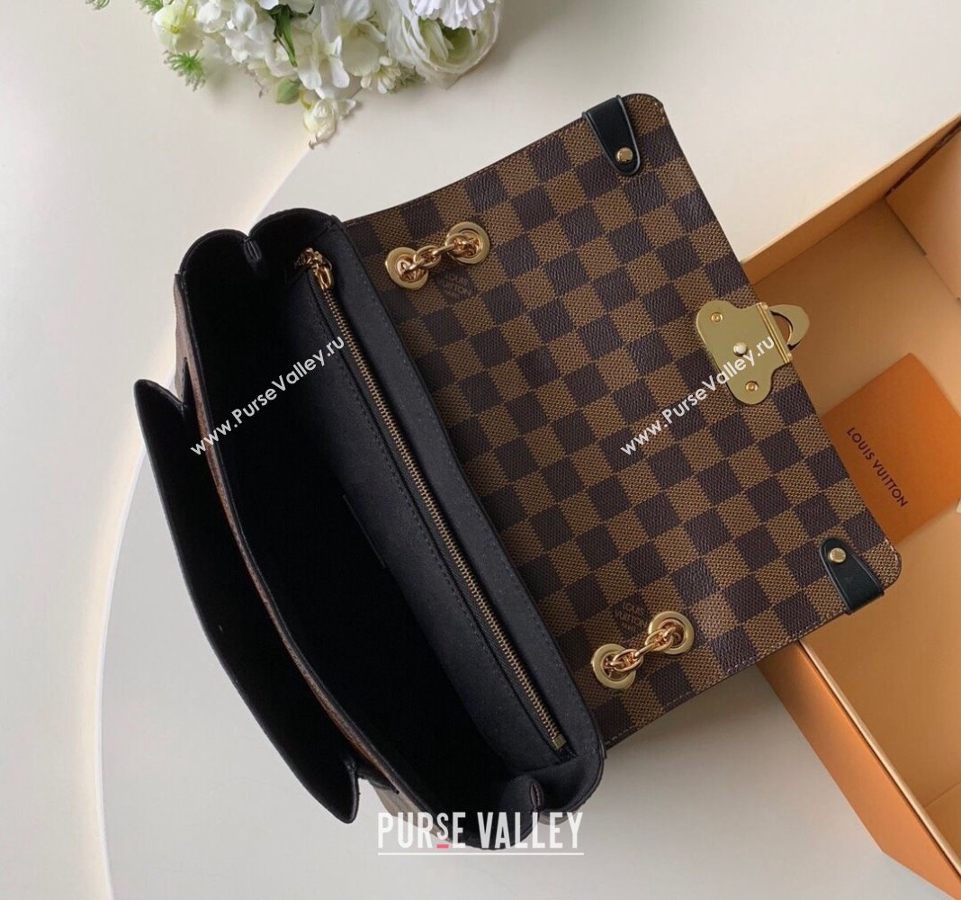 Louis Vuitton Vavin PM Bag in Damier Ebene Canvas N40113 Black 2024 (KI-240412067)