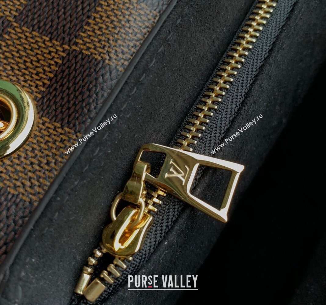 Louis Vuitton Vavin PM Bag in Damier Ebene Canvas N40113 Black 2024 (KI-240412067)