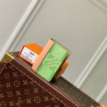 Louis Vuitton Pocket Organizer Wallet in Damier Golf Canvas N40632 Green 2024 (KI-240412086)