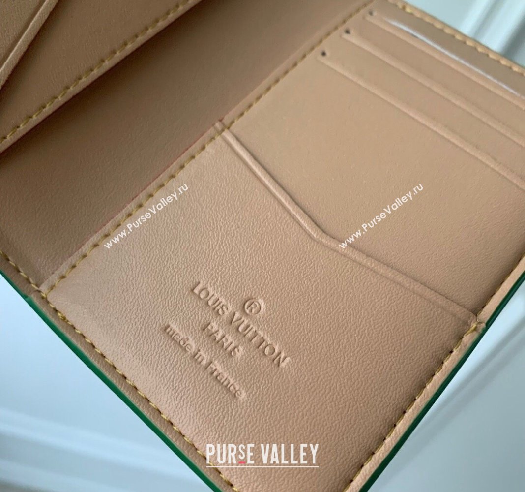 Louis Vuitton Pocket Organizer Wallet in Damier Golf Canvas N40632 Green 2024 (KI-240412086)