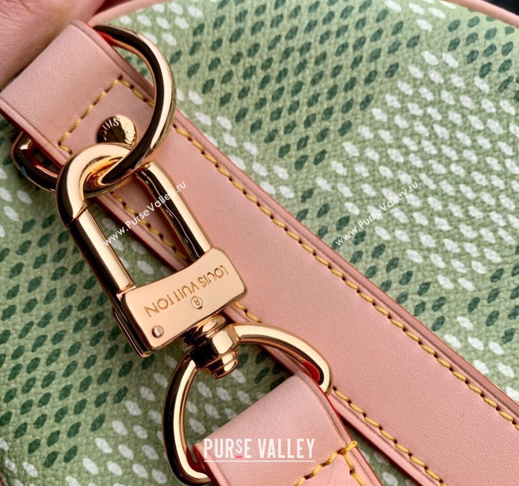 Louis Vuitton Keepall Bandouliere 35 Travel Bag in Damier Golf Canvas N40671 Green 2024 (KI-240412088)