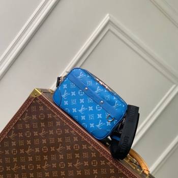 Louis Vuitton Alpha Wearable Wallet Mini Bag in Monogram Canvas M31016 Blue 2024 (KI-240412031)