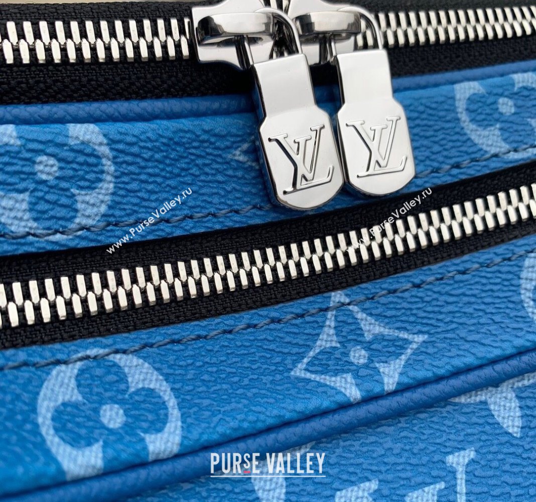 Louis Vuitton Alpha Wearable Wallet Mini Bag in Monogram Canvas M31016 Blue 2024 (KI-240412031)