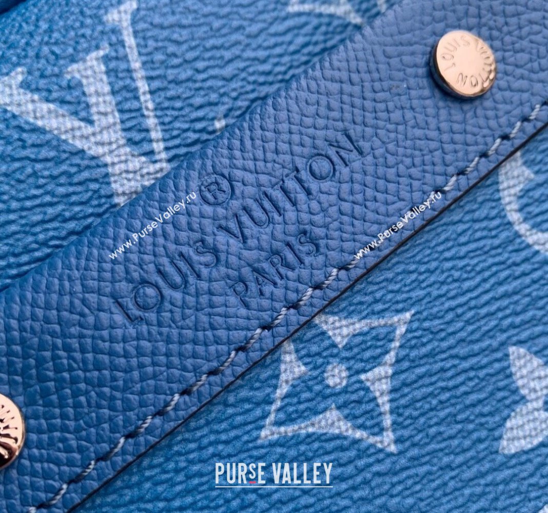 Louis Vuitton Alpha Wearable Wallet Mini Bag in Monogram Canvas M31016 Blue 2024 (KI-240412031)