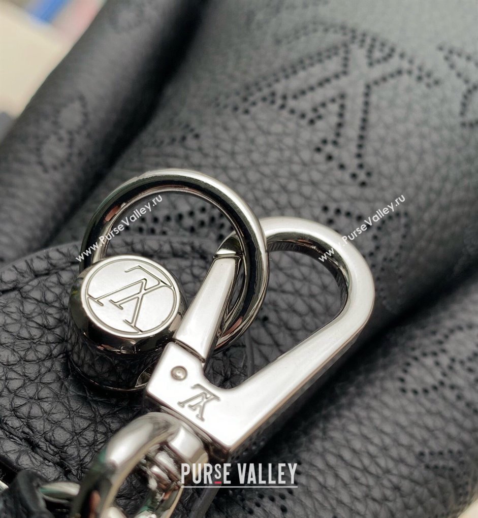 Louis Vuitton Hand It All PM Hobo Bag in Mahina calfskin M24255 Black 2024 (KI-240413023)