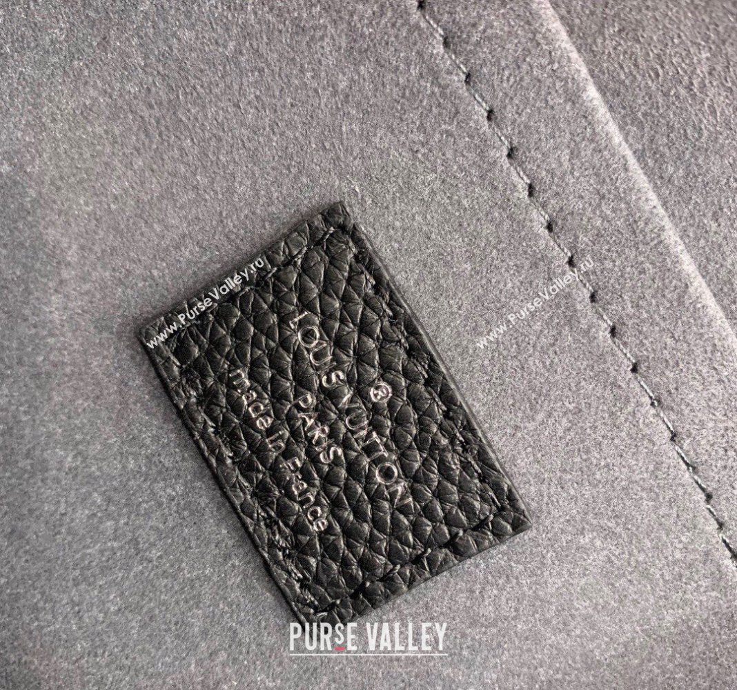 Louis Vuitton Hand It All PM Hobo Bag in Mahina calfskin M24255 Black 2024 (KI-240413023)