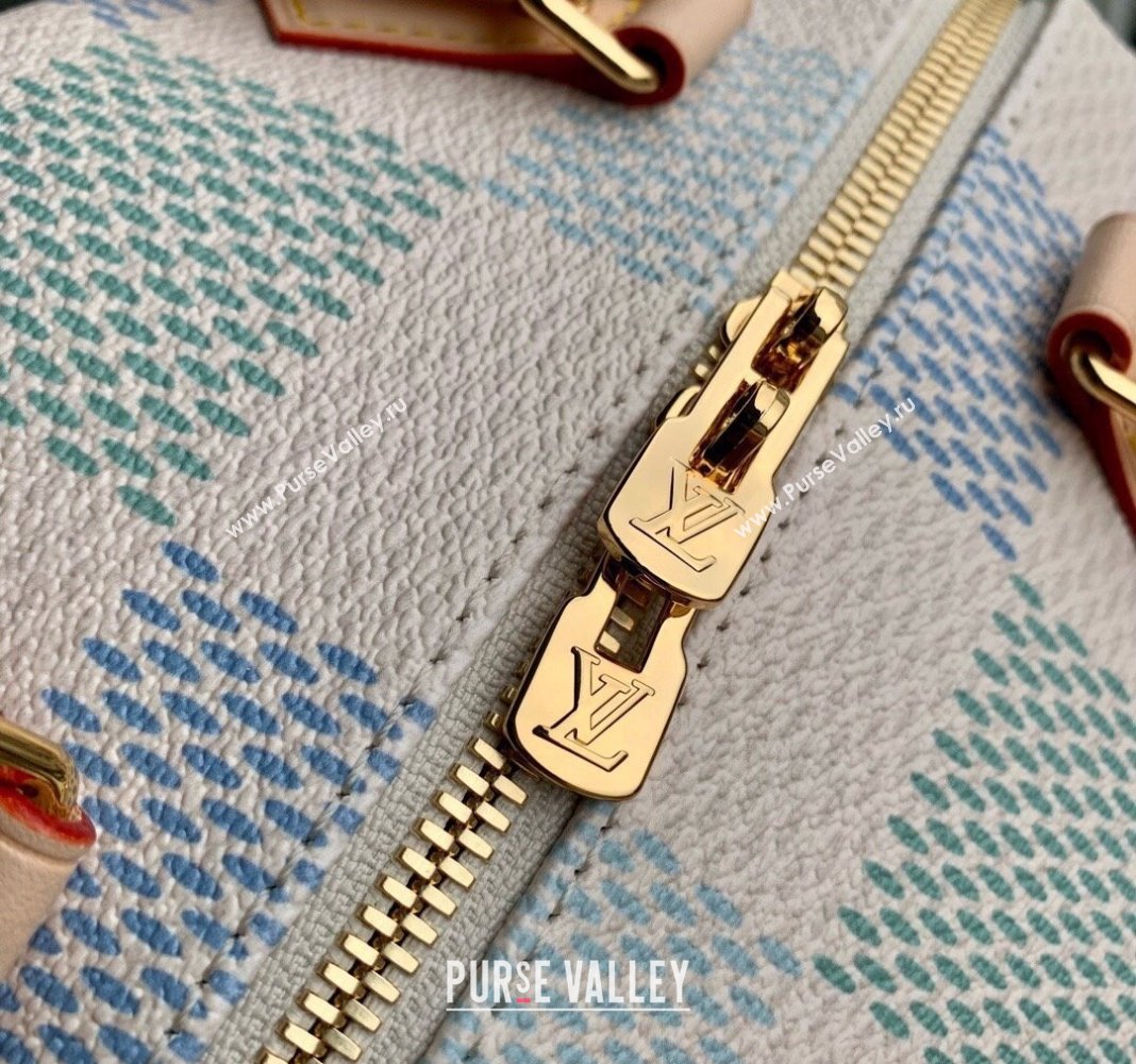 Louis Vuitton Speedy Bandouliere 20 Bag in Damier Giant Canvas N40515 Pistachio Green 2024 (KI-240412092)