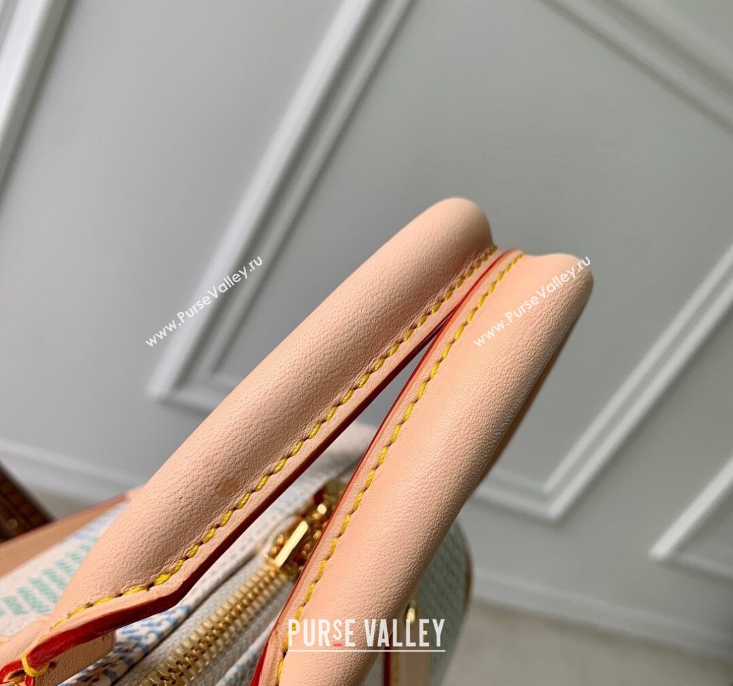 Louis Vuitton Speedy Bandouliere 20 Bag in Damier Giant Canvas N40515 Pistachio Green 2024 (KI-240412092)