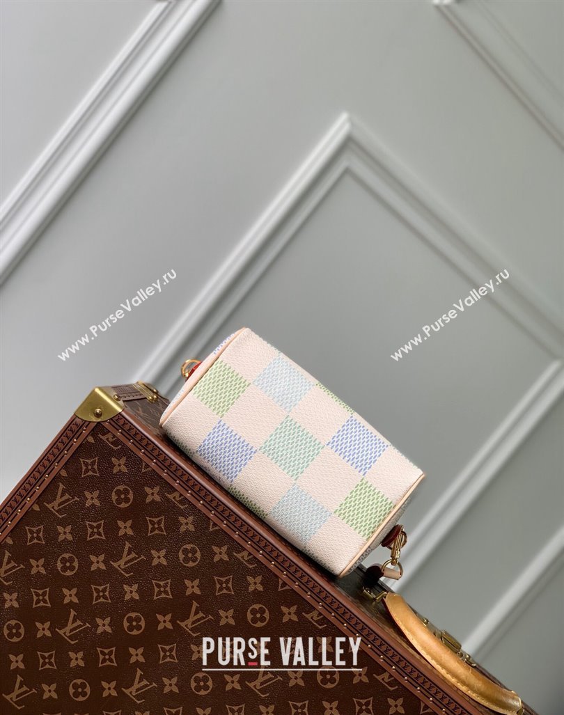 Louis Vuitton Speedy Bandouliere 20 Bag in Damier Giant Canvas N40515 Pistachio Green 2024 (KI-240412092)