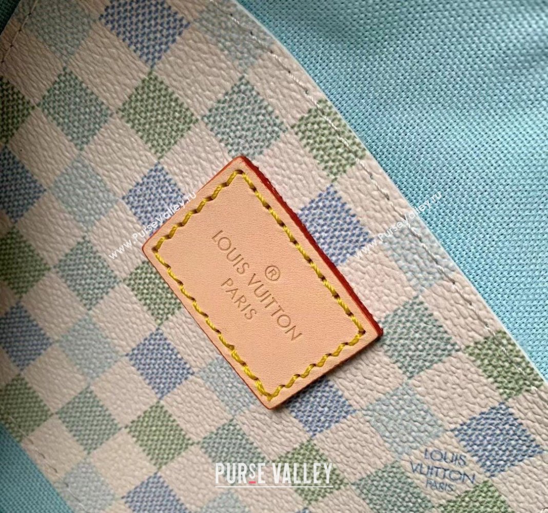 Louis Vuitton Speedy Bandouliere 20 Bag in Damier Giant Canvas N40515 Pistachio Green 2024 (KI-240412092)