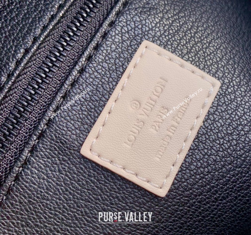 Louis Vuitton Dopp Kit Toilet Clutch in Taurillon Monogram Leather M82576 White 2024 (KI-240413033)