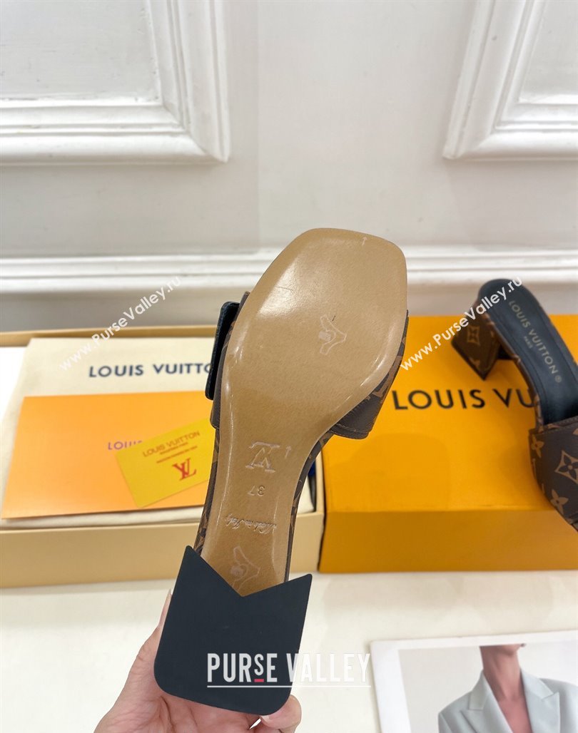Louis Vuitton Shake Slide Sandals 5.5cm in Classic Monogram Canvas 2024 0426 (MD-240426054)