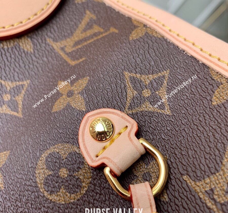 Louis Vuitton Classic Neverfull MM Tote Bag M41178 Monogram Canvas/Fuchsia Pink 2024 (KI-240520106)