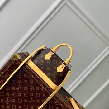 Louis Vuitton Nano Alma Bag in Monogram Macassar Canvas M82717 Yellow 2024 (KI-240521003)