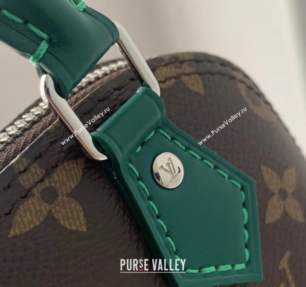 Louis Vuitton Nano Alma Bag in Monogram Macassar Canvas M82717 Green 2024 (KI-240521004)