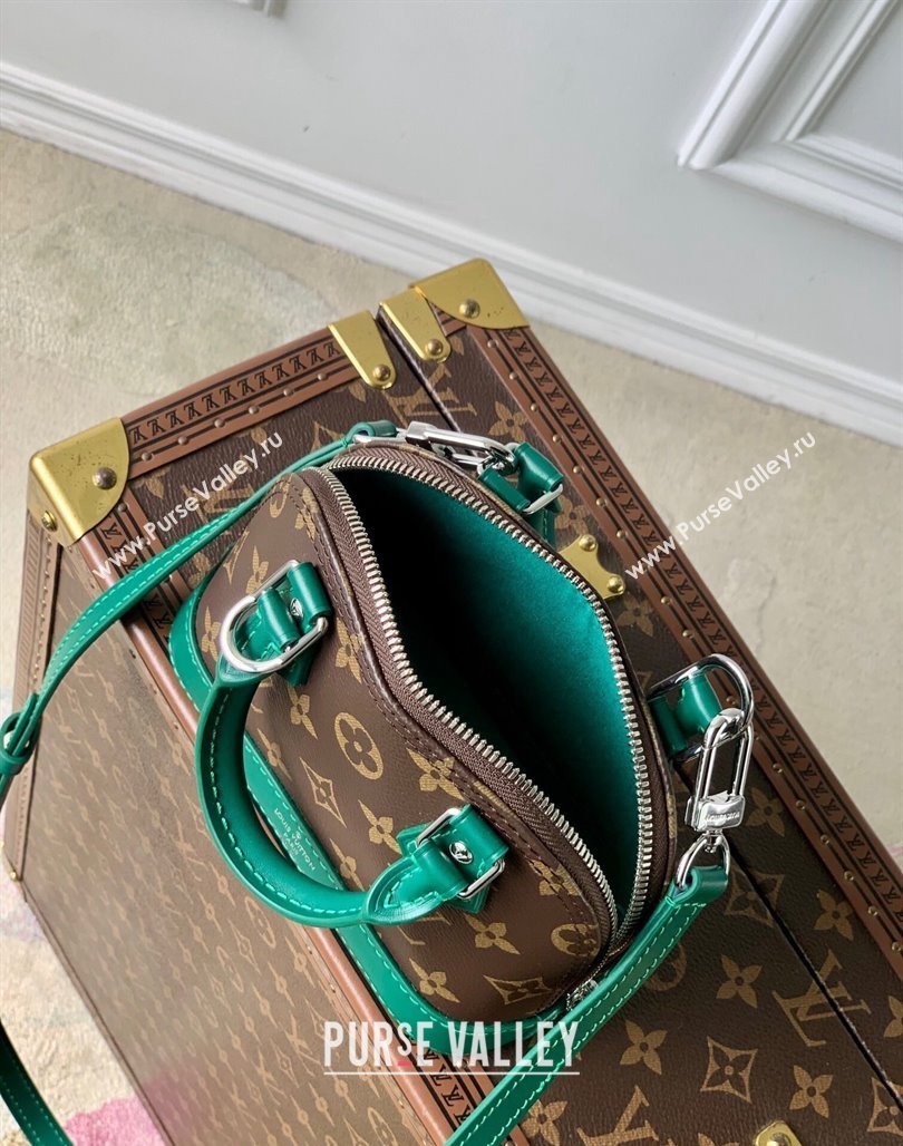 Louis Vuitton Nano Alma Bag in Monogram Macassar Canvas M82717 Green 2024 (KI-240521004)