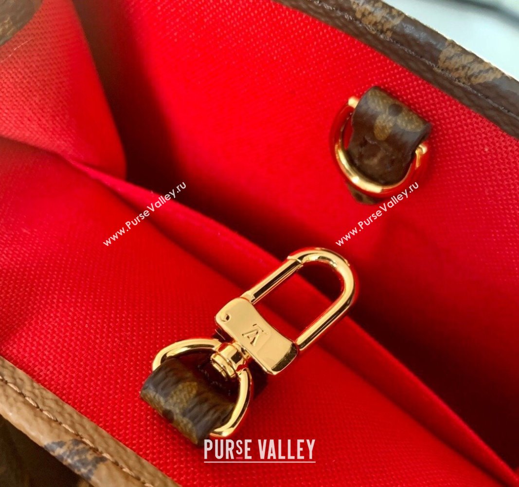 Louis Vuitton OnTheGo BB Tote Bag M46839 Monogram Reverse Canvas 2024 (KI-240521007)