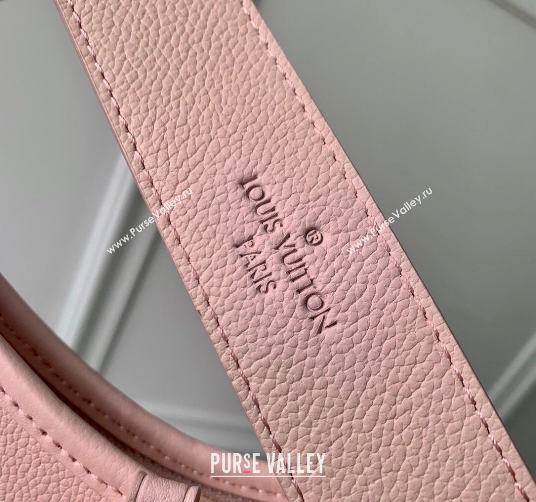 Louis Vuitton CarryAll PM Hobo Bag in Opale Pink Monogram Leather M46288 2024 (KI-240521014)