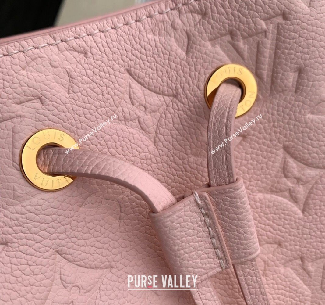 Louis Vuitton NeoNoe BB Bucket Bag in Opale Pink Monogram Leather M45709 2024 (KI-240521015)