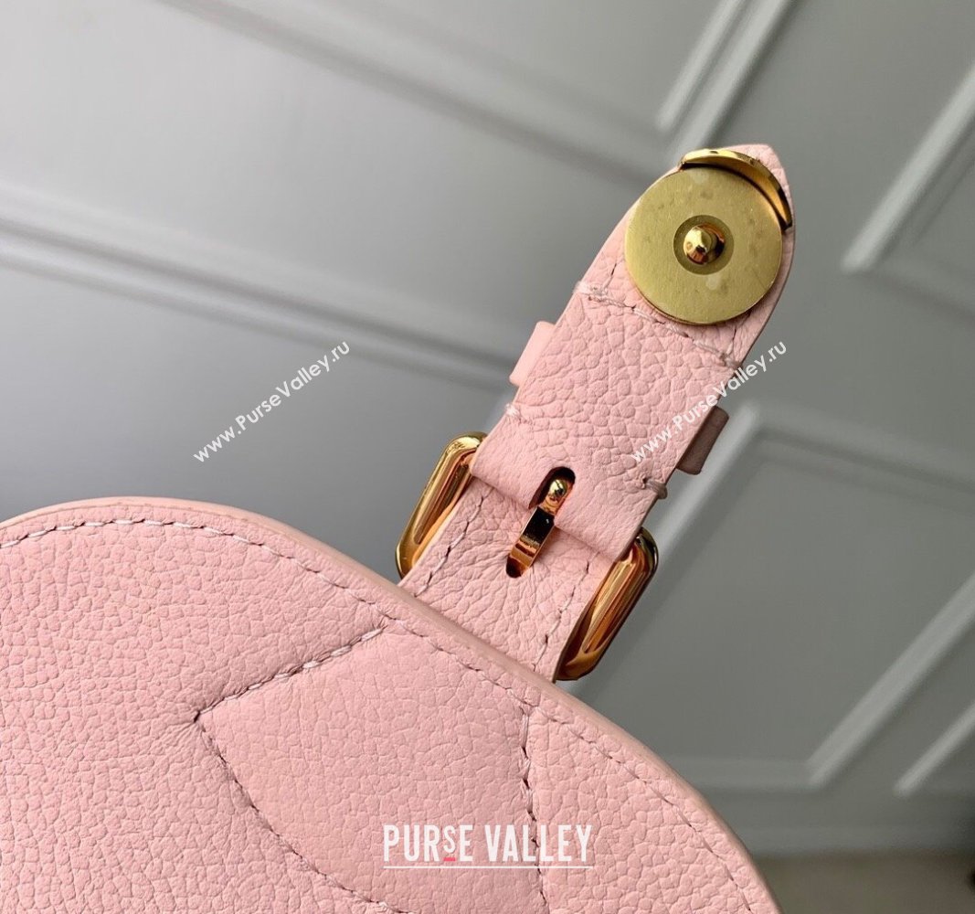 Louis Vuitton Backup Backpack bag in Monogram Empreinte Leather M47074 Opal Pink 2024 (KI-240521017)