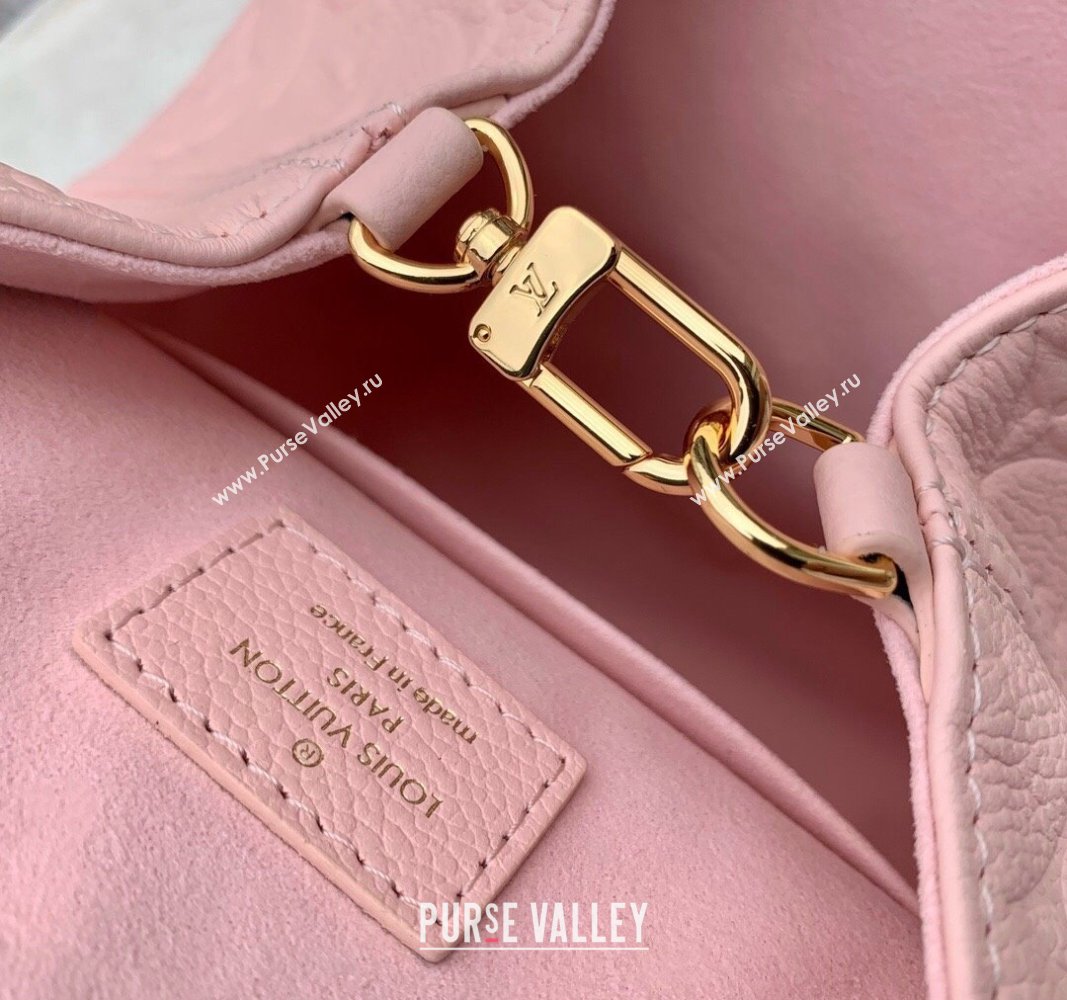 Louis Vuitton Backup Backpack bag in Monogram Empreinte Leather M47074 Opal Pink 2024 (KI-240521017)