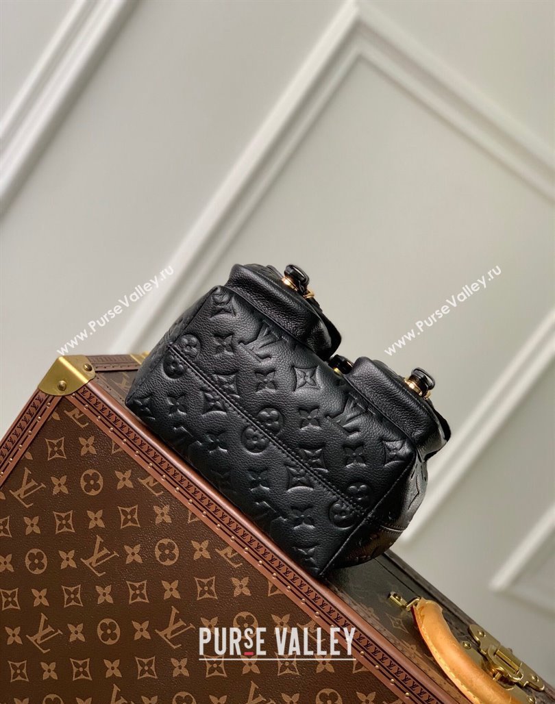 Louis Vuitton Backup Backpack bag in Monogram Empreinte Leather M47072 Black 2024 (KI-240521018)