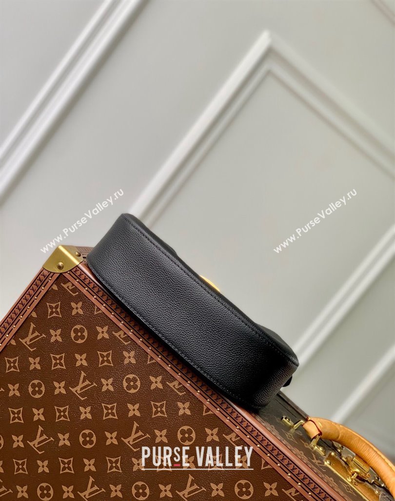 Louis Vuitton Low Key Shoulder Bag in Grained Calfskin M24611 Black 2024 (KI-240521028)