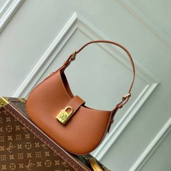 Louis Vuitton Low Key Shoulder Bag in Grained Calfskin M24885 Brown 2024 (KI-240521029)