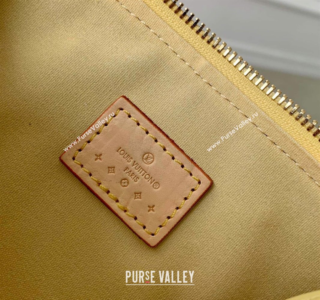 Louis Vuitton Nano Speedy Mini Bag in Monogram Vernis Leather M83000 Yellow 2024 (KI-240521033)