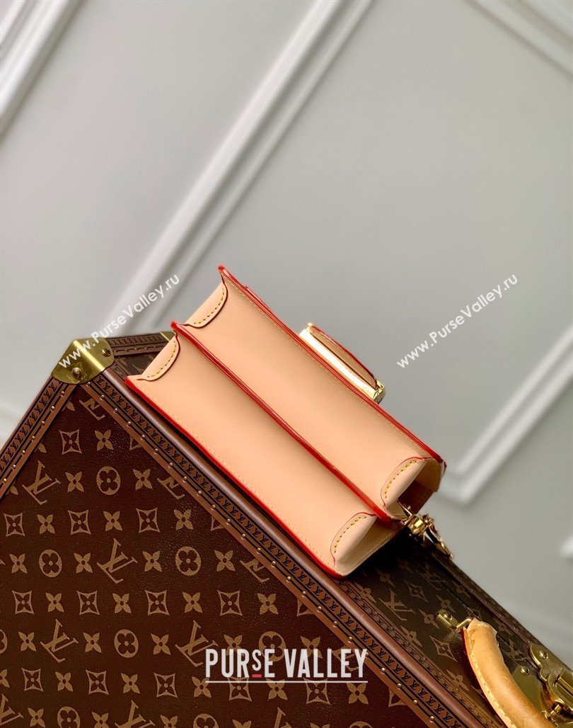 Louis Vuitton Mini Dauphine bag in Multicolor Beige Monogram Jacquard Fabric M24841 2024 (KI-240521034)